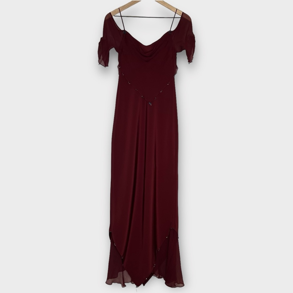 Carol Peretz Sill Beaded Gown